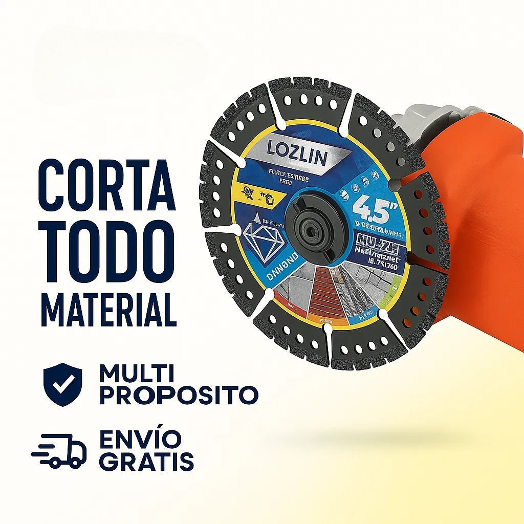 3 DISCOS DIAMANTADOS Multipropósito 4.5 "(115MM) - 🛑¡Cortes impecables sin límites!