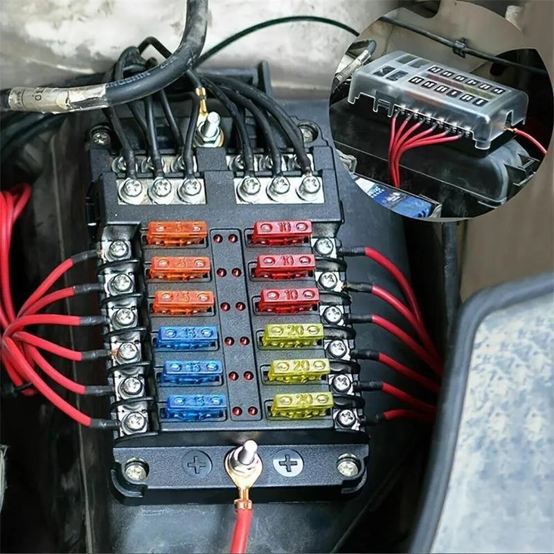 Kit de 300 Fusibles + probador Automotrices para Estar Preparado en Cualquier Camino