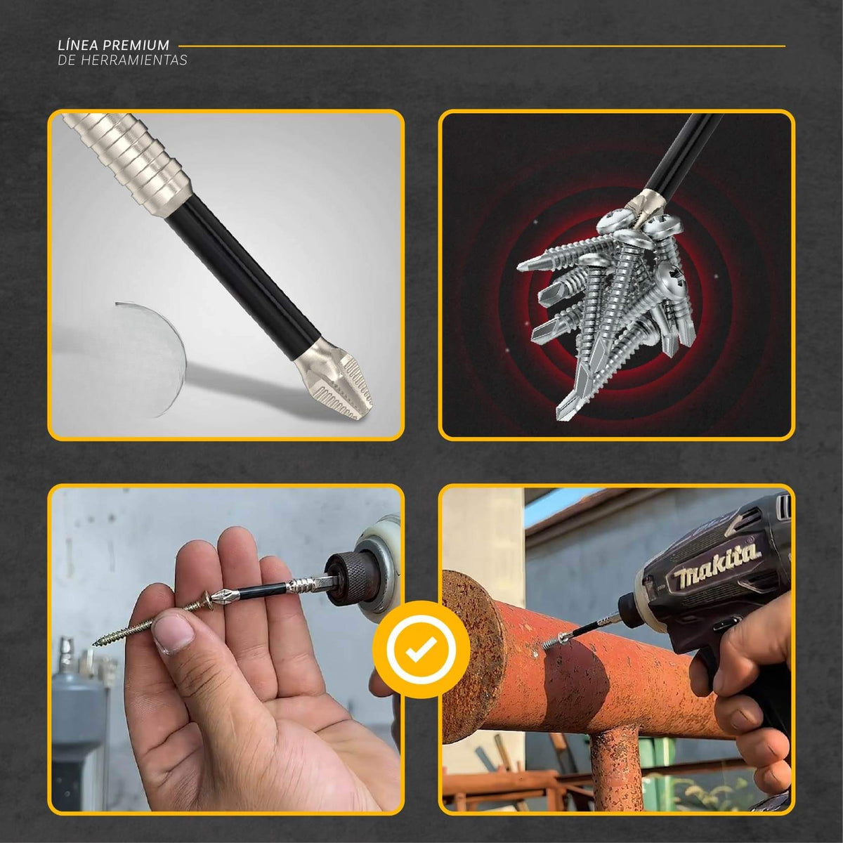 Juego de Brocas antideslizante 🛑PAGA 6 Y TE REGALAMOS OTRAS 6