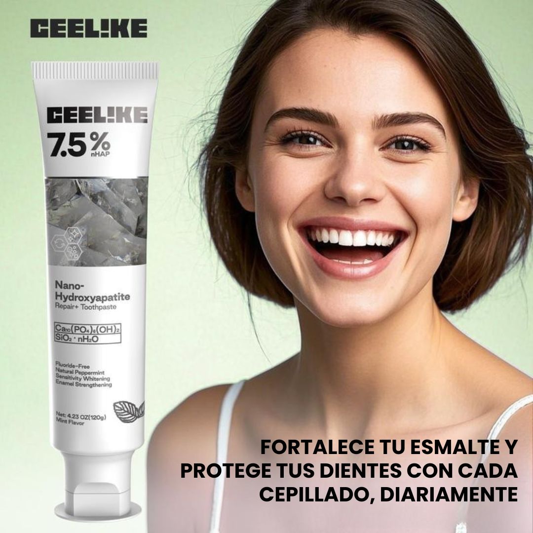 🛑OFERTA 2X1-¡Sonrisa Imparable con HydroxySmile! – Fortalece, blanquea y reduce sensibilidad sin flúor.