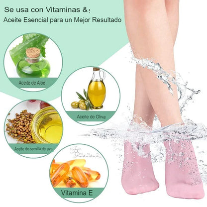 🌸SilkiFeet™ Medias hidratantes en silicona🌿