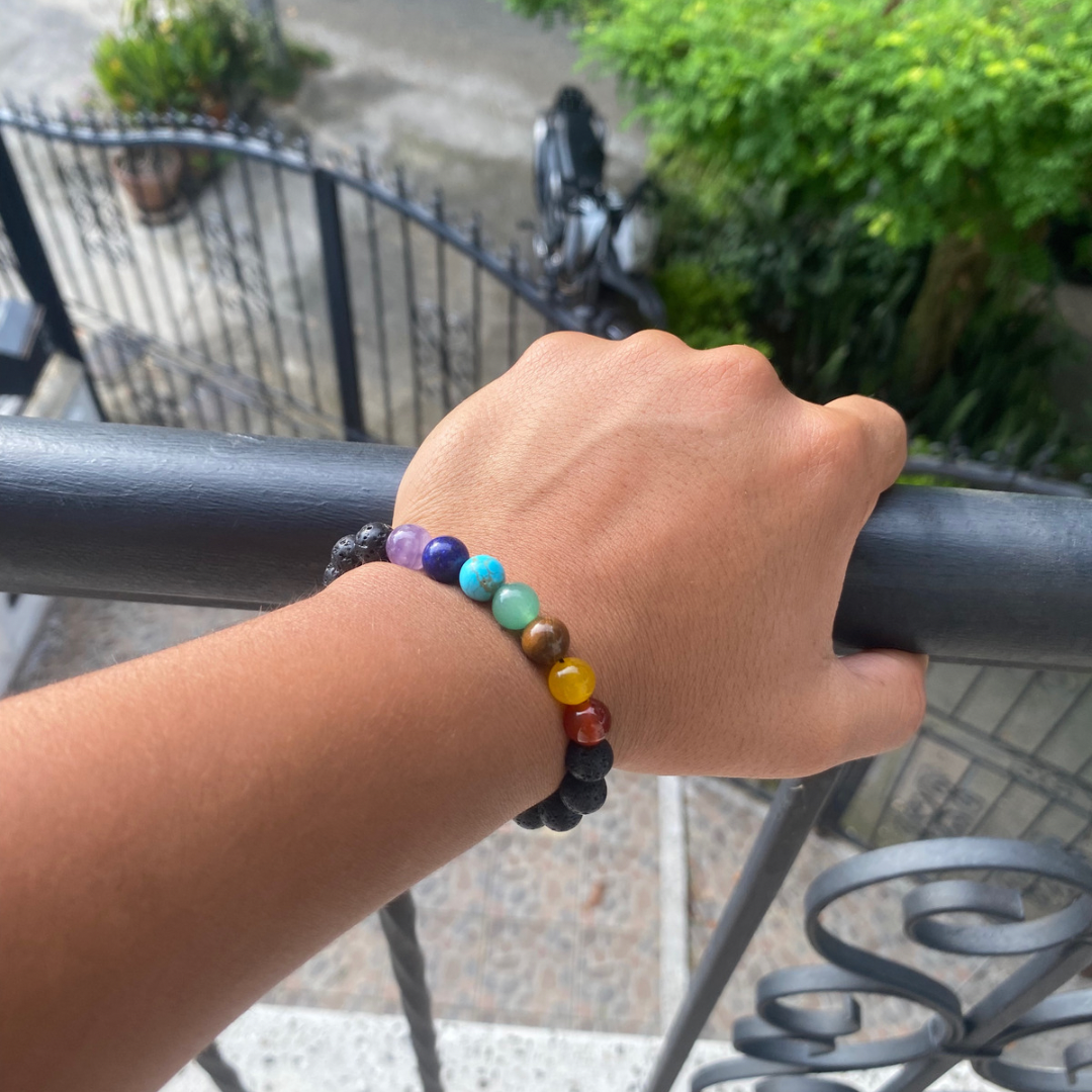 COMBO 2X1 Pulsera 7 Chakras + ACEITE DE ACTIVACION + LIBRO PDF GRATIS