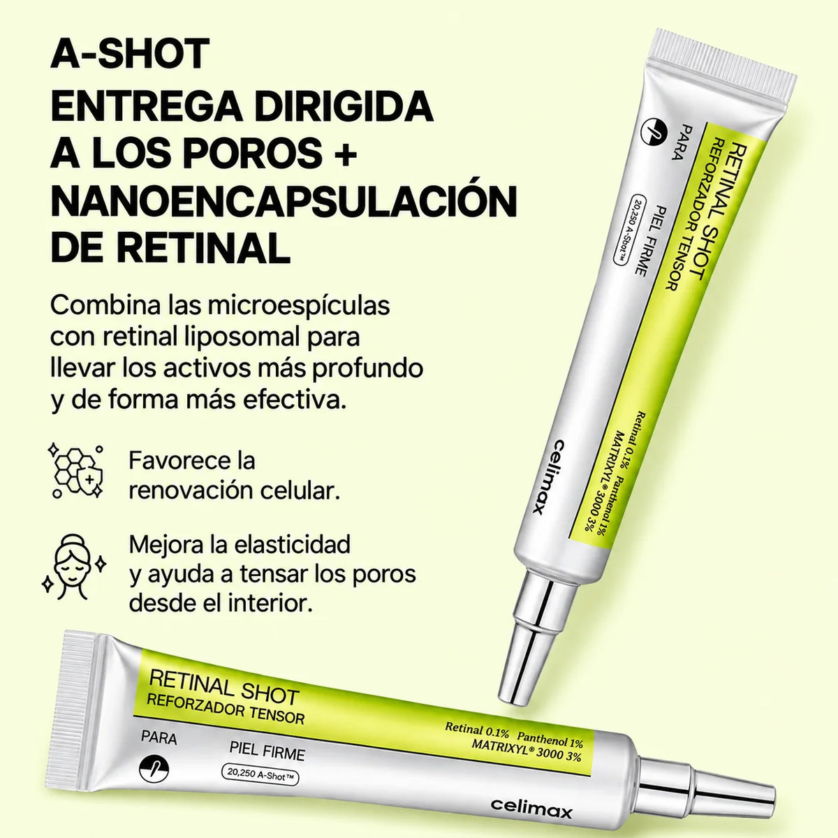 Lleva tu rutina nocturna al siguiente nivel con Celimax Retinal Shot
