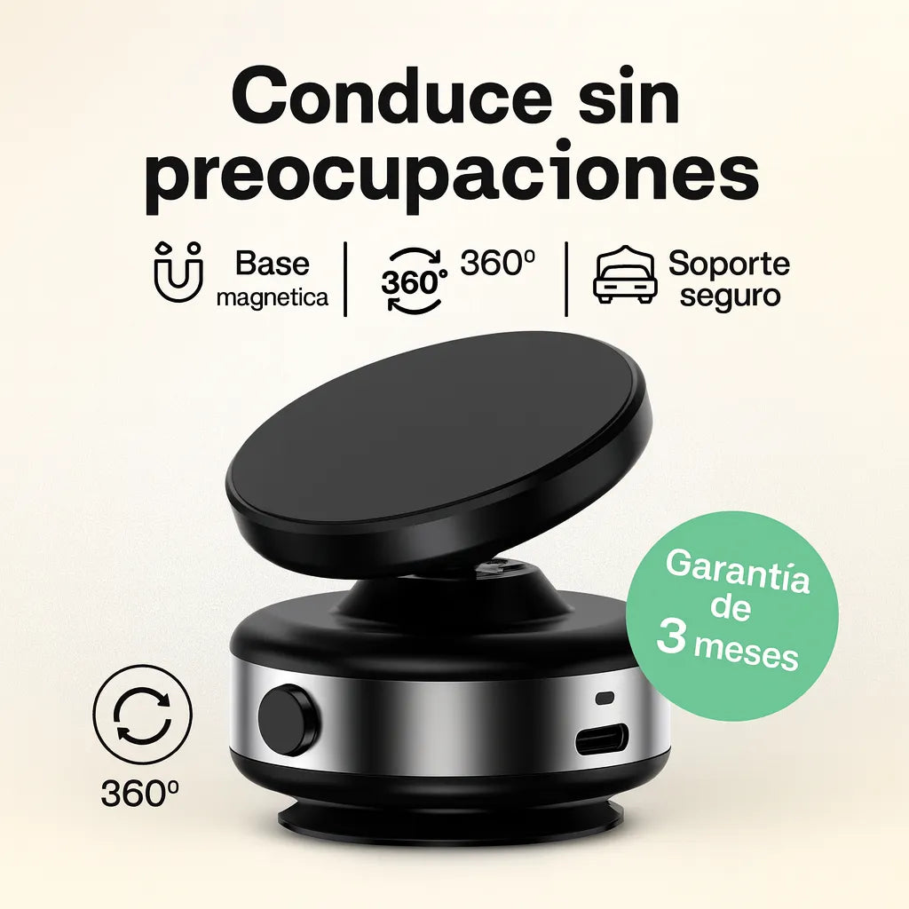 🔥Soporte magnético para teléfono de rotación de 360 °