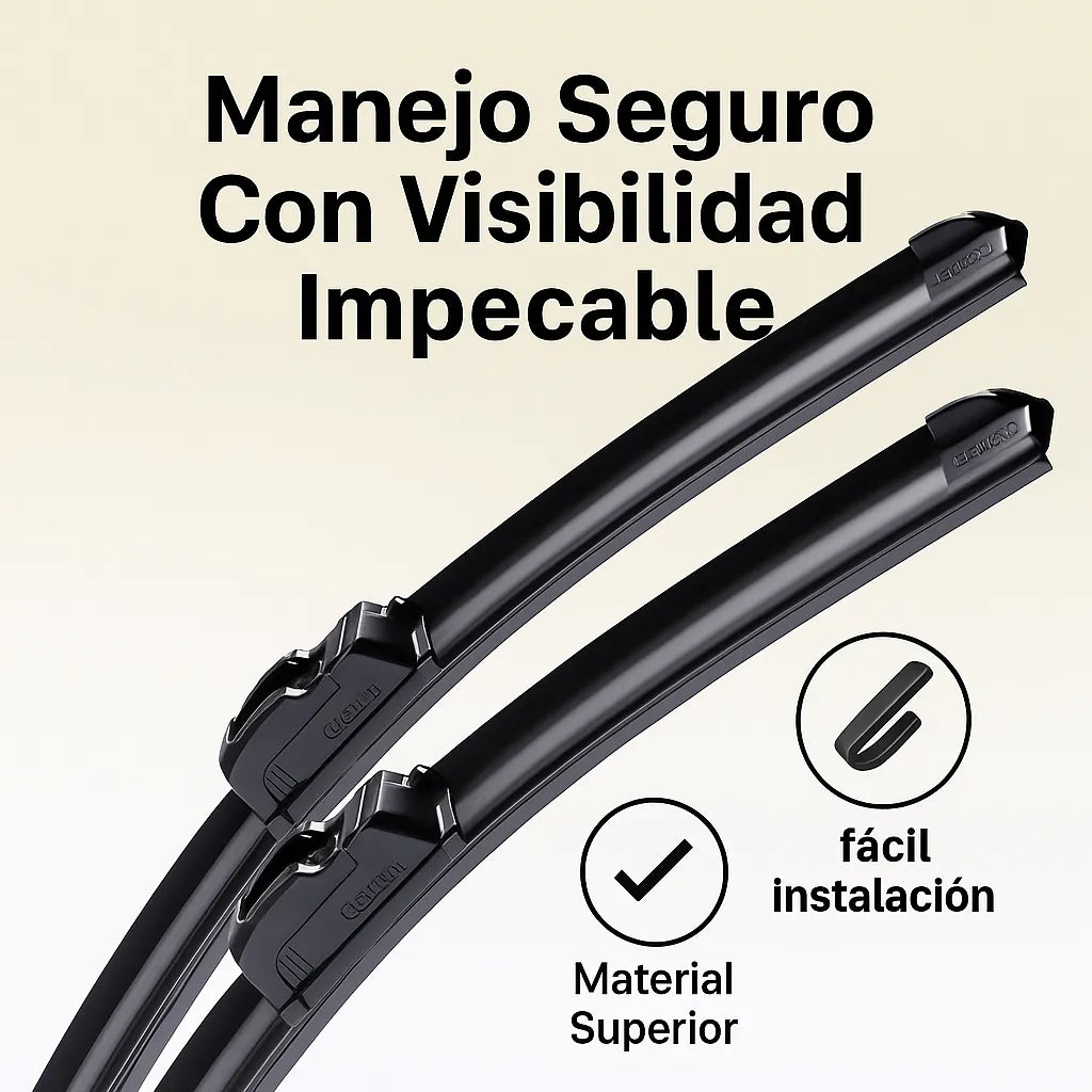 ¡Visibilidad impecable, manejo seguro y sin estrés! Limpiaparabrisas Premium 26 pulgadas