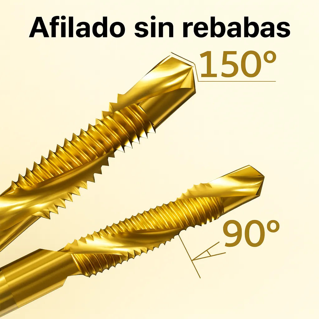 Combo Drill de 6 unidades - precisión, rapidez y durabilidad garantizadas