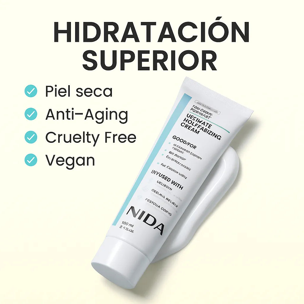 NIDA CREAM®-Crema Reafirmante (Nuevo Envase👨‍⚕️Resultados Clínicamente Comprobados) 100ML