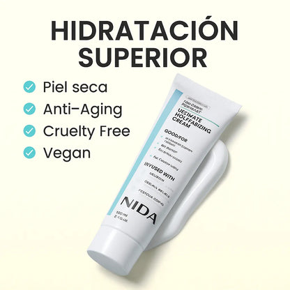 NIDA CREAM®-Crema Reafirmante (Nuevo Envase👨‍⚕️Resultados Clínicamente Comprobados) 100ML