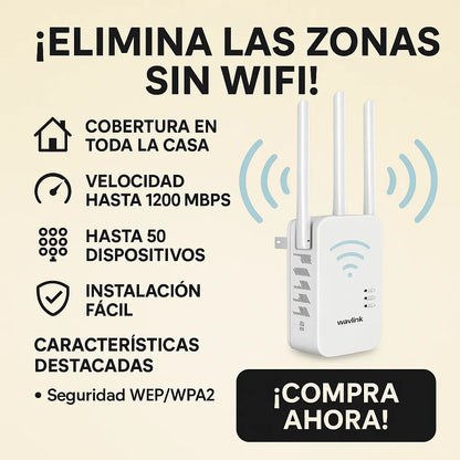Internet potente en cada rincón de tu hogar, sin pagar mensualidades