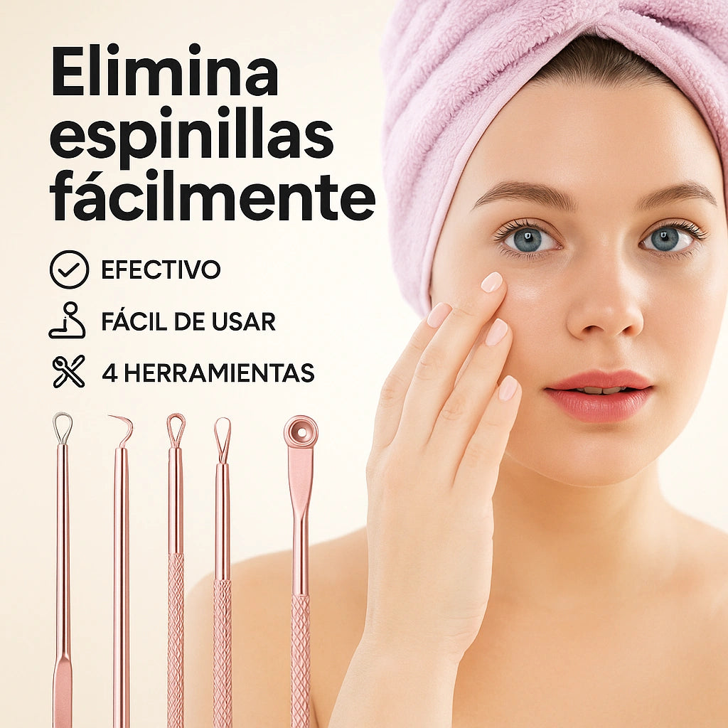 🛑OFERTA 2X1🛑 Set para puntos negros 8 piezas