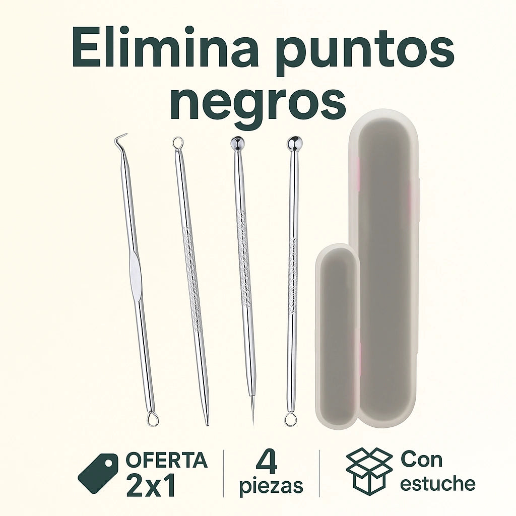 🛑OFERTA 2X1🛑 Set para puntos negros 8 piezas