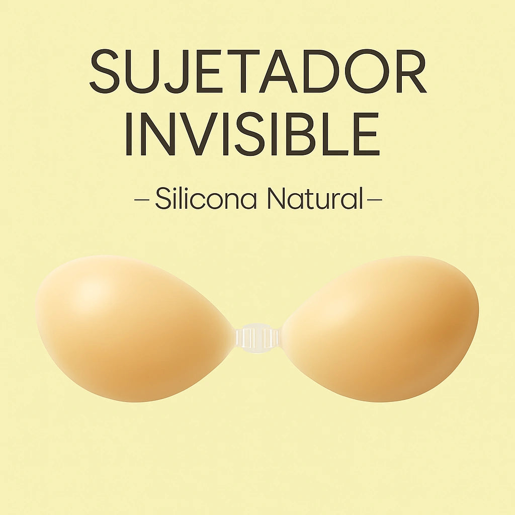 Sticky Bra™ – Realza tu escote sin tirantes, sin preocupaciones TALLA ÚNICA