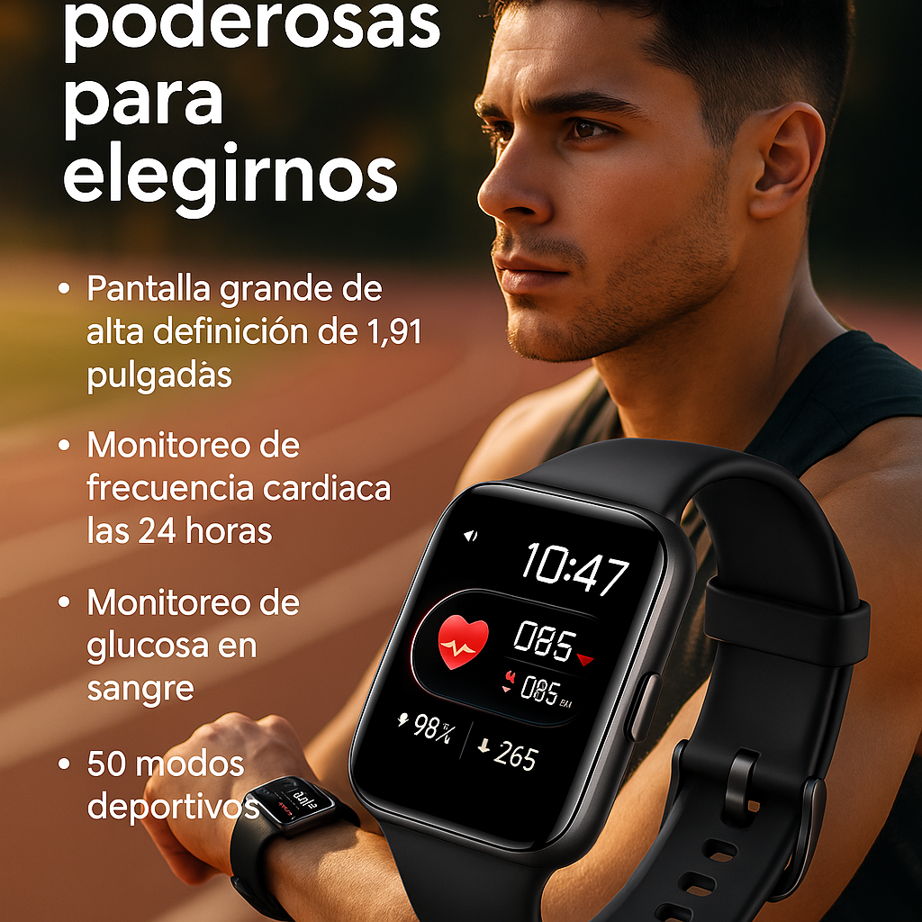 HealthWatch PRO®  6 meses de garantía