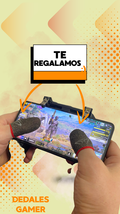 COMBO 3X1 AUDÍFONOS+GATILLOS+DEDALES GAMER
