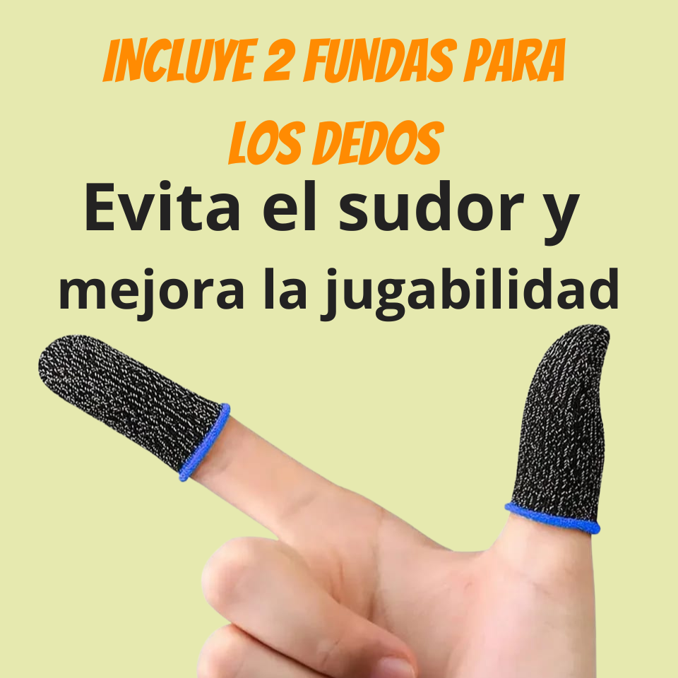 COMBO 3X1 AUDÍFONOS+GATILLOS+DEDALES GAMER