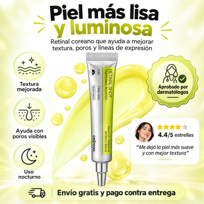 Lleva tu rutina nocturna al siguiente nivel con Celimax Retinal Shot